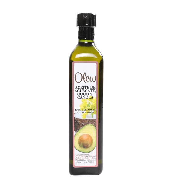 Aceite De Aguacate Coco Canola 500 Ml