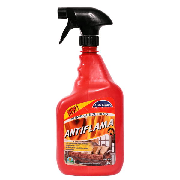 Stay Clean Limpiador Antiflama Retardante De Fuego 1 L