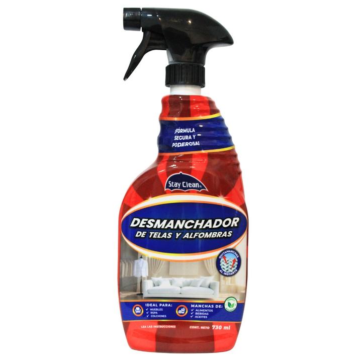 Desmanchador De Telas, Tapicería Y Alfombras Stay Clean 730 Ml