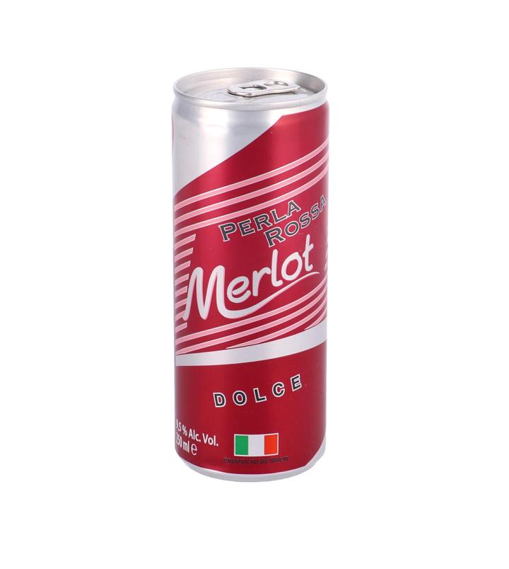 Vino Tinto Perla Rossa Merlot 250 Ml