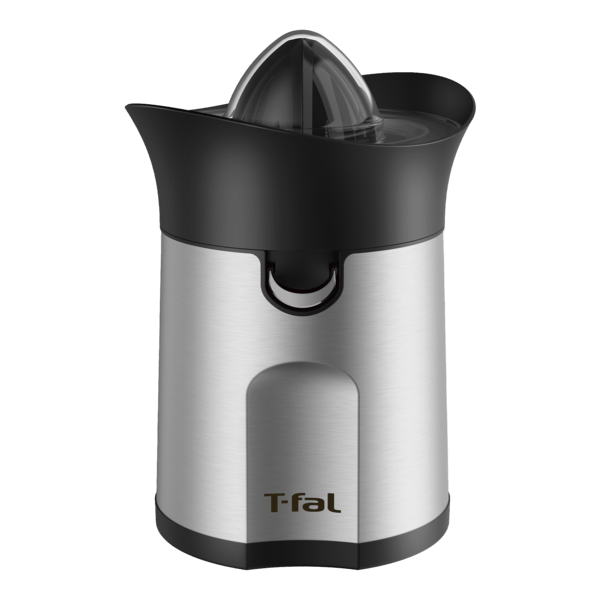 Exprimidor De Cítricos T-Fal Turbo Press Zp520dmx 100 W Negro Y Plateado 1 Pz