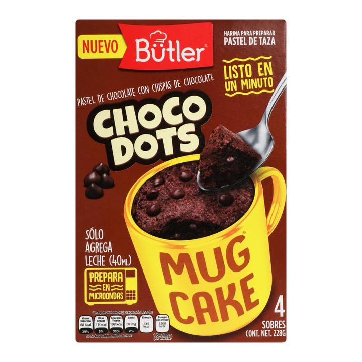 Butler Harina Para Mug Cake Choco Dots 232.8 G