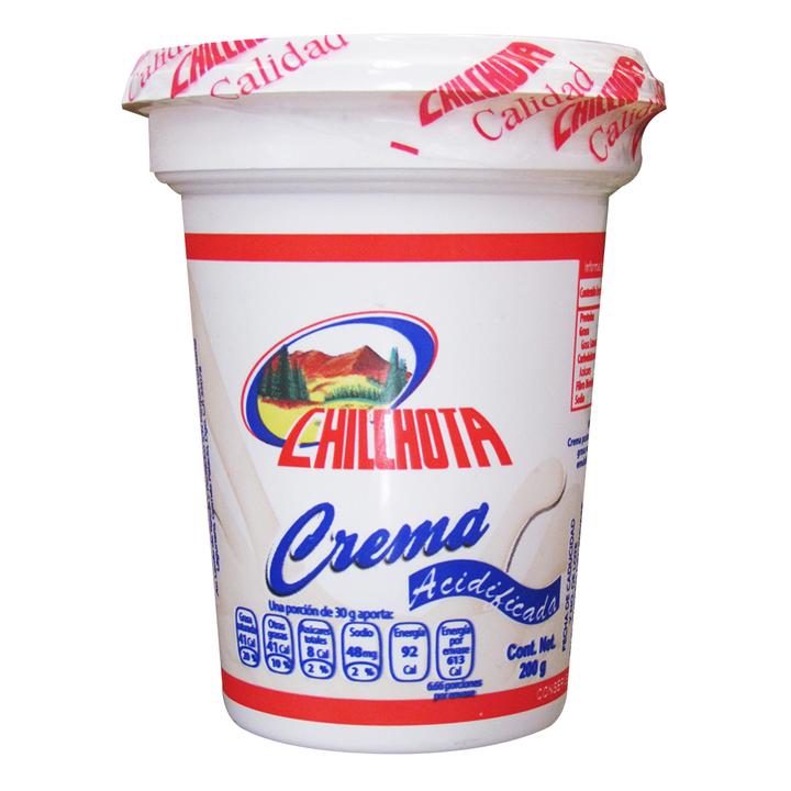 Crema Ácida Con Grasa Vegetal 200 Ml
