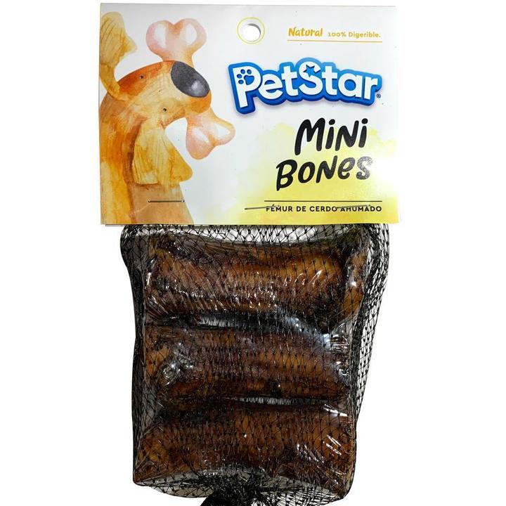 Mini Bones De Cerdo Para Perros 3 Pz