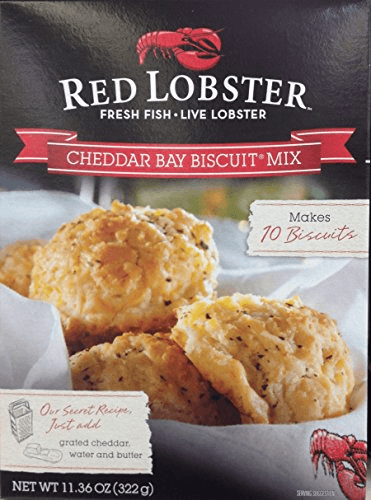 Red Lobster Mix Para Bisquete Con Cheddar 322 G