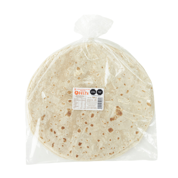 Delta Tortilla De Harina Para Burrito 720 G