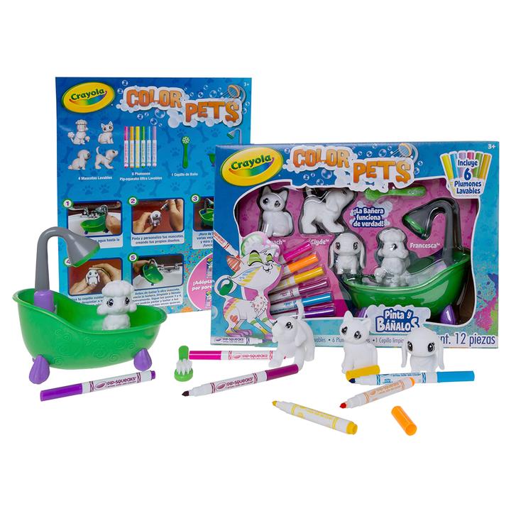 Color Pets Set Con Bañera 1 Pz