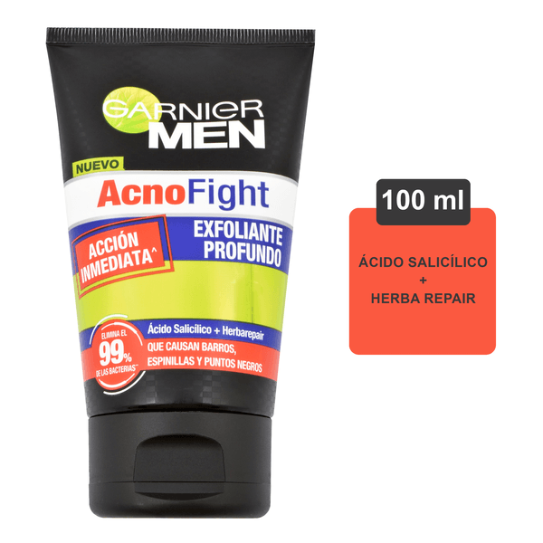 Exfoliante Garnier Men Acnofiht 1 Pz