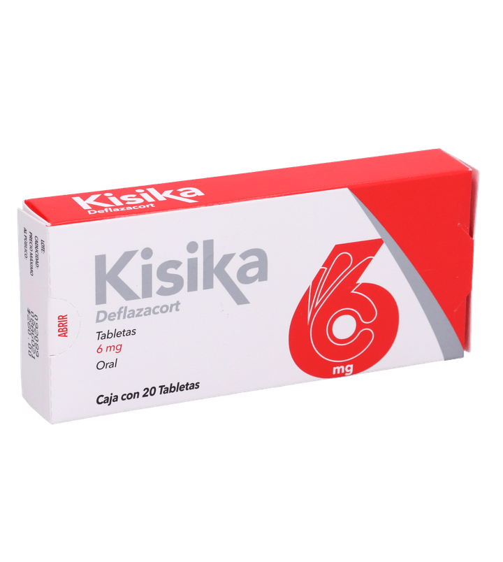 Kisika 6mg 20 Tabletas 20 Pz