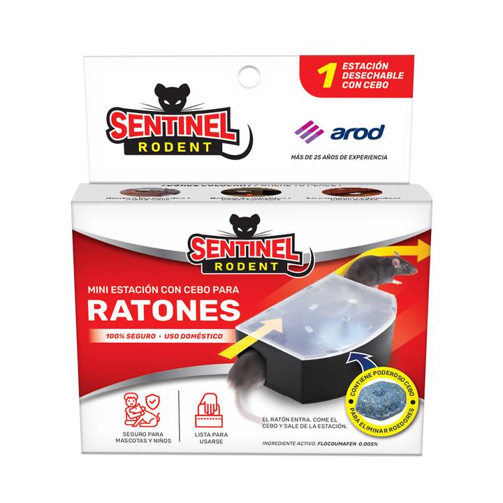 Sentinel Mini Estación Con Cebo Para Ratones