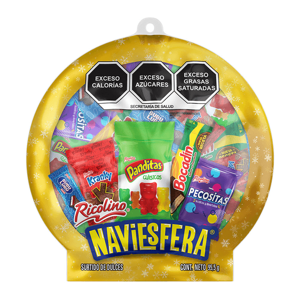 Dulce Naviesfera Ricolino 95.5g 1 Pz