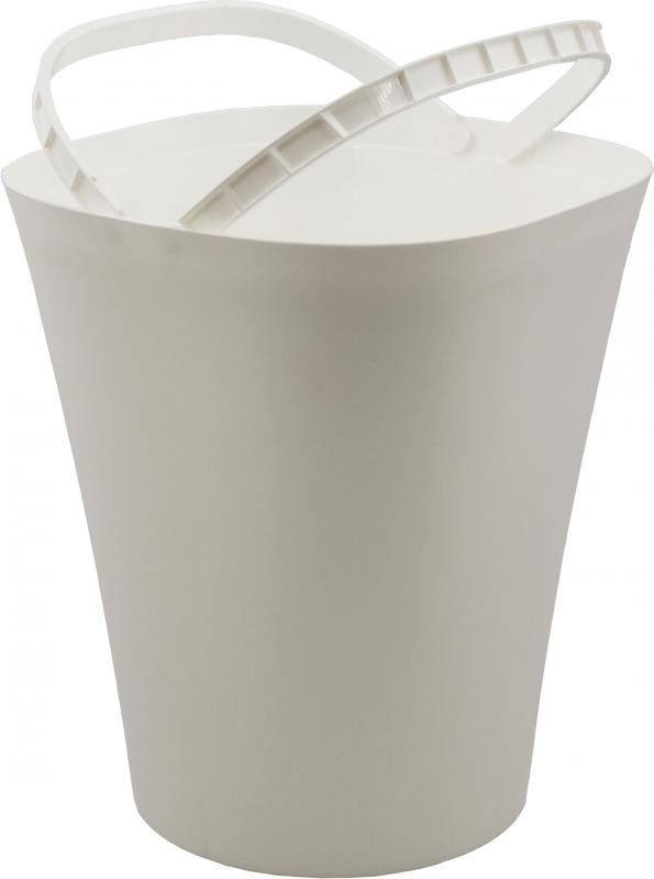 Bote Basura Clorox 8.5lts Blanco 1 Pz