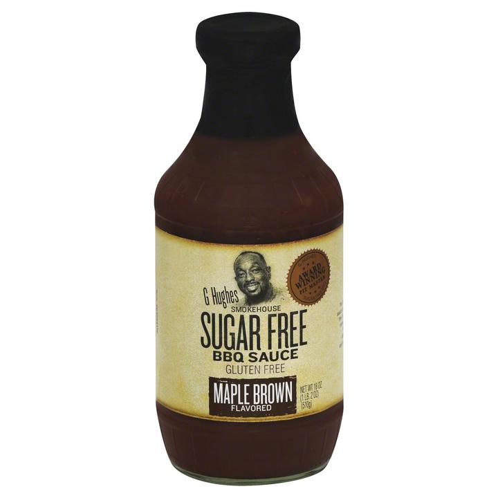 G Hughes Salsa Bbq Maple Brown 510 G