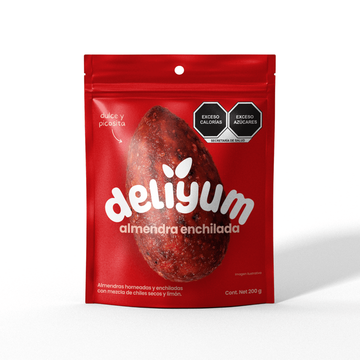 Almendra Enchilada Deliyum 200 G