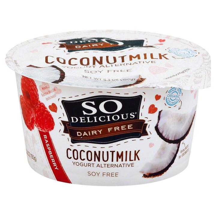 So Delicious Yogurt Leche Coco Frambuesa 150 G