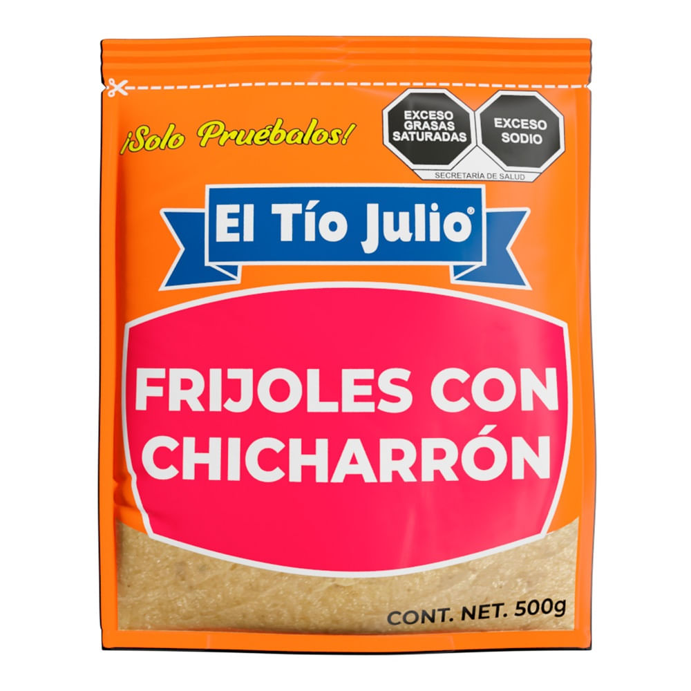 Frijol Con Chicharron 500 G