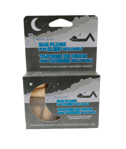 Tapón Auditivo Sleep Moldeable 20 Pz