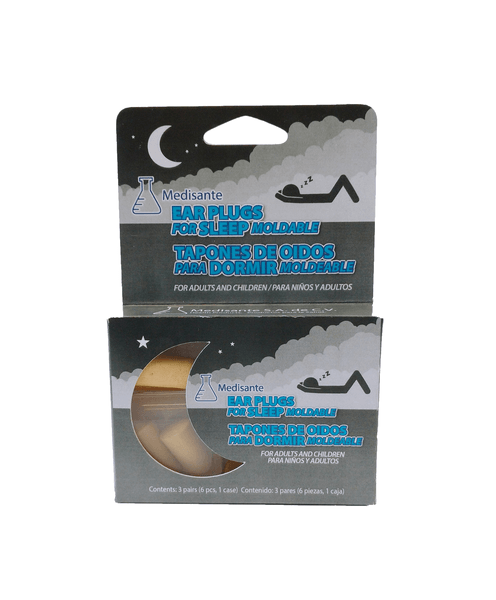 Tapón Auditivo Sleep Moldeable 6 Pz