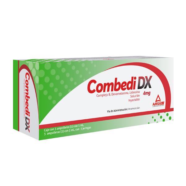 Compejo B / Dexametasona / Lidocaina Combedi Dx 3 Pz