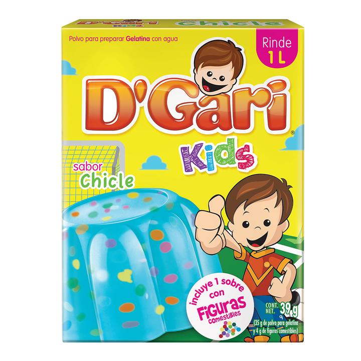 Gelatina Chicle Kids 39gr 39 G
