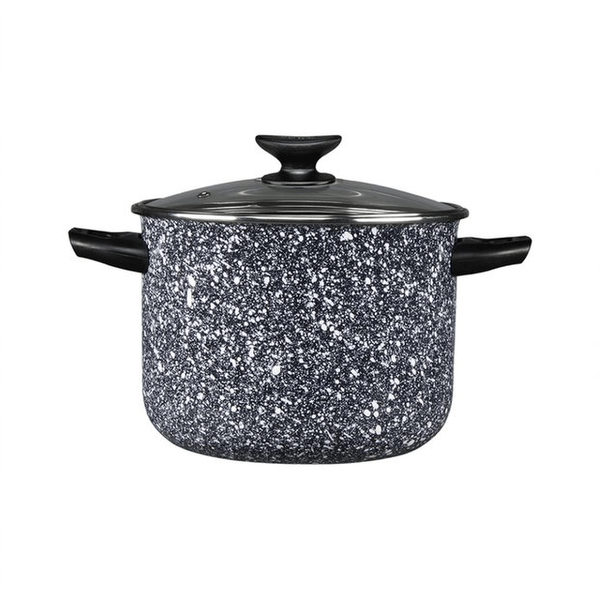 Olla Para Guiso Granito Con Tapa 1 Pz