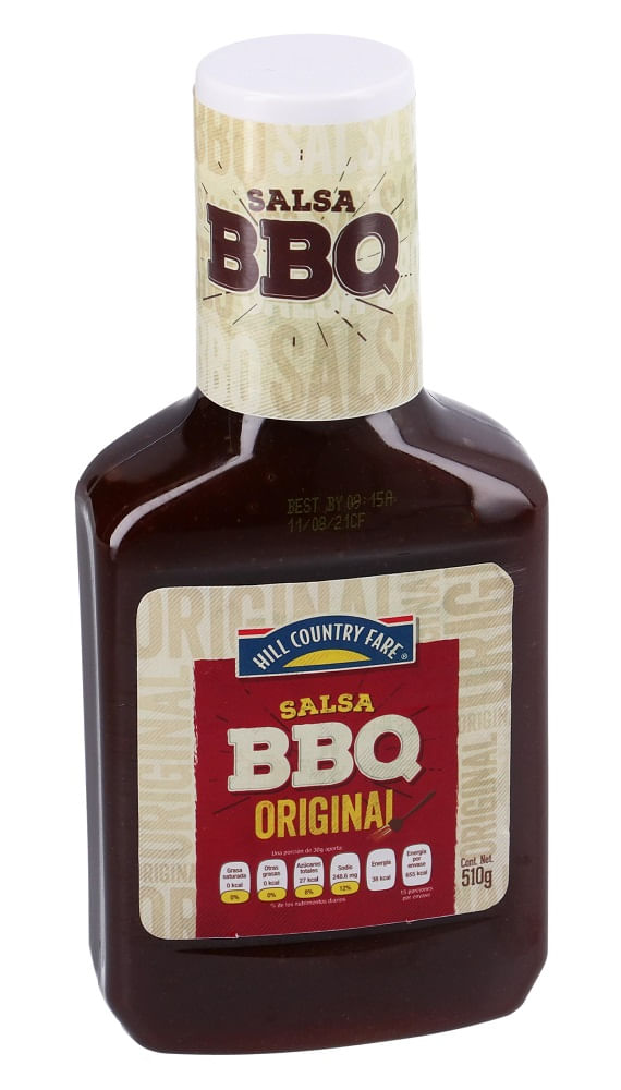 Hcf Salsa Bbq Original 510 G
