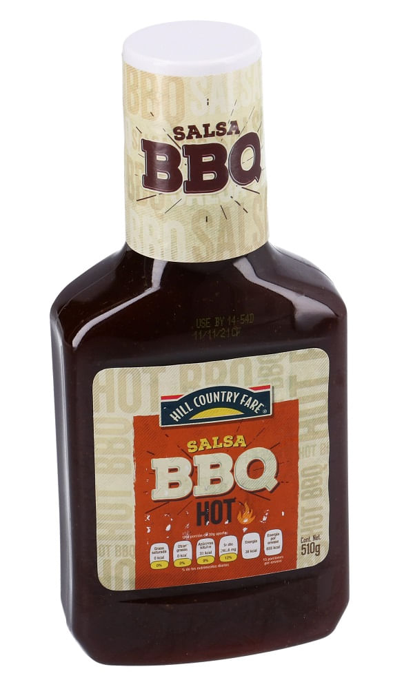 Hcf Salsa Bbq Hot 510 G