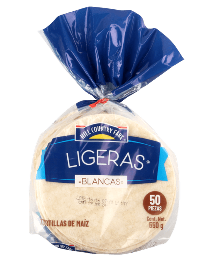 Hcf Tortilla De Maíz Extra Ligera 550 G