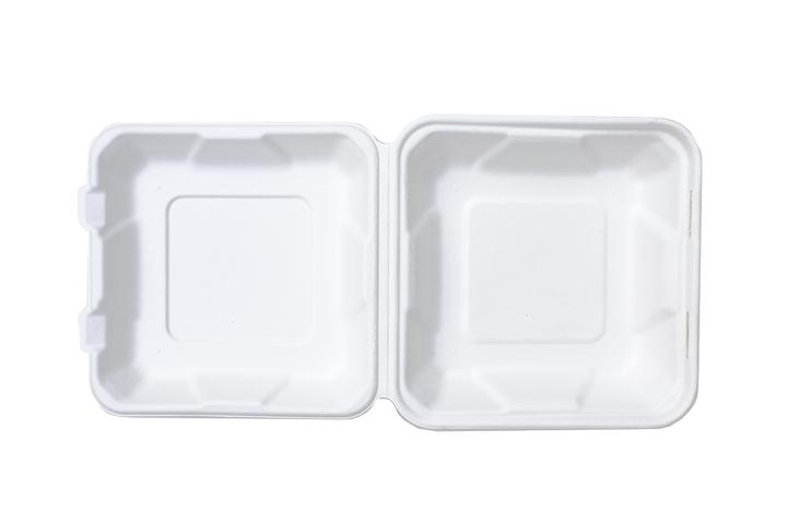 Contenedor Biodegradables 8x8 Liso 10 Pz