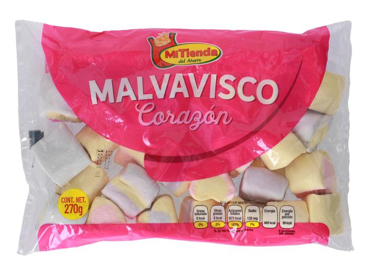 Malvavisco Corazón Bicolor 1 Pz