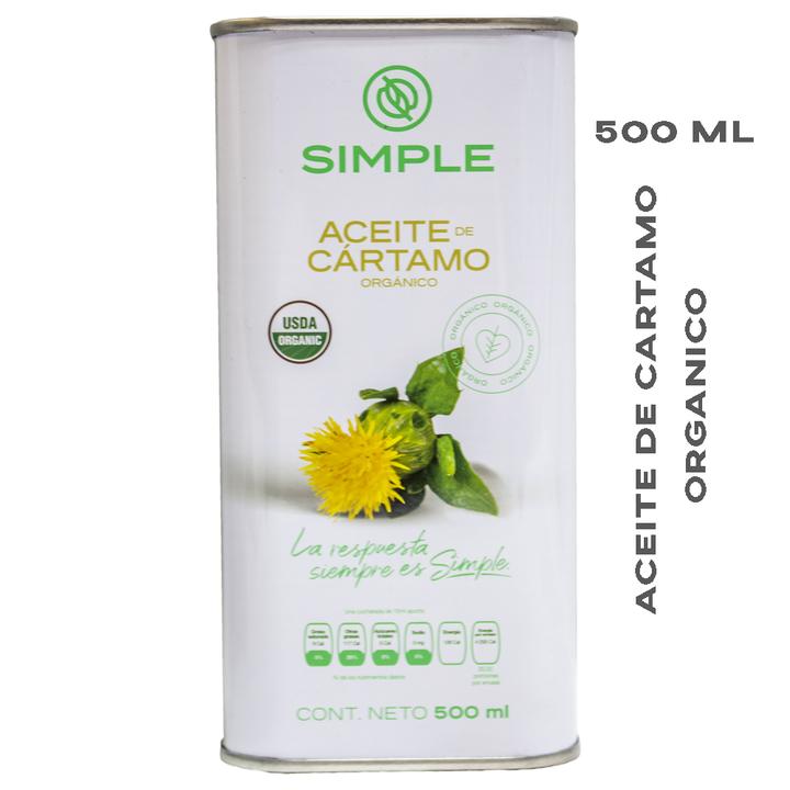Aceite De Cártamo Orgánico 500 Ml