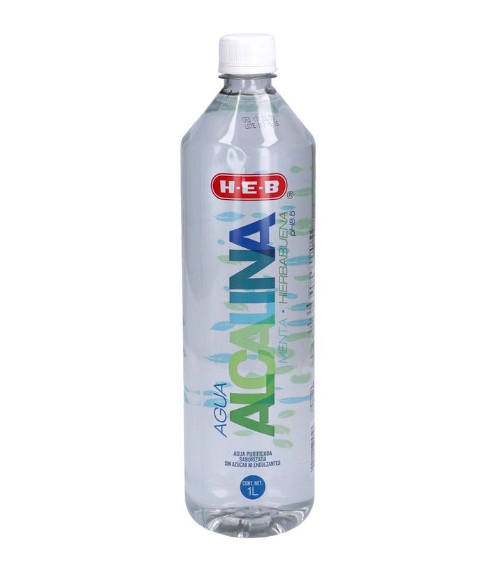 Heb Agua Alcalina Menta Y Hierbabuena 1 L