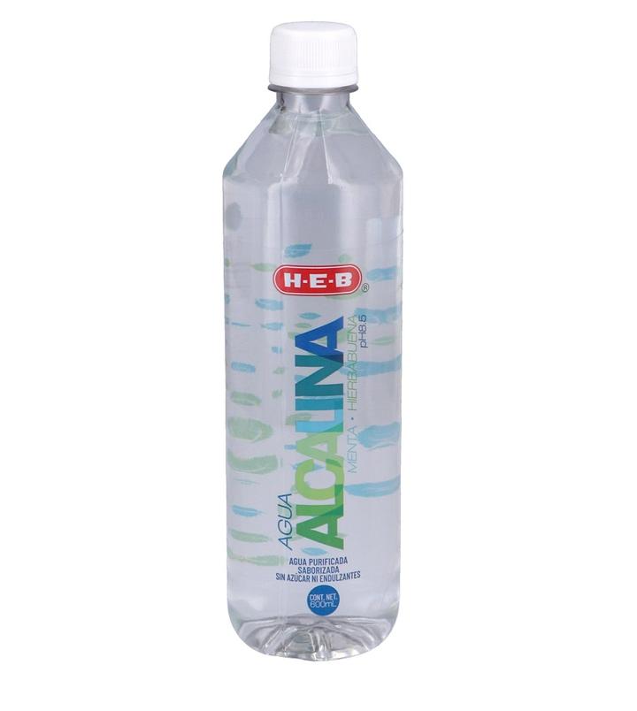 Agua Alcalina Hierbabuena 600 Ml
