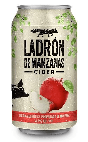 Sidra Ladrón De Manzanas Lata 355 Ml