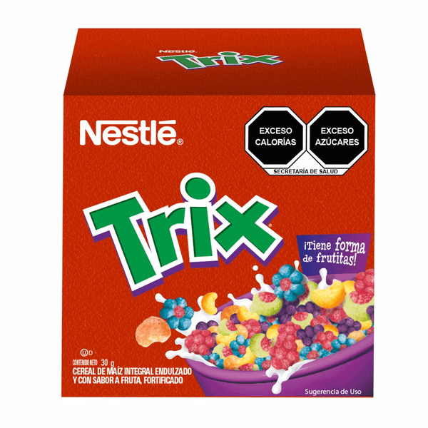 Cereal Integral De Maíz Con Sabor A Frutas Trix 30 G