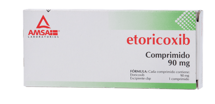 Etoricoxib 90 Mg 14 Comprimidos Gen 14 Pz