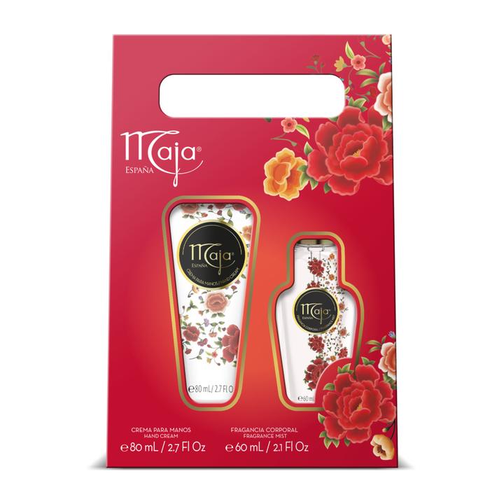 Estuche Maja Clásica Mini Body Splash+Crema De 205 G
