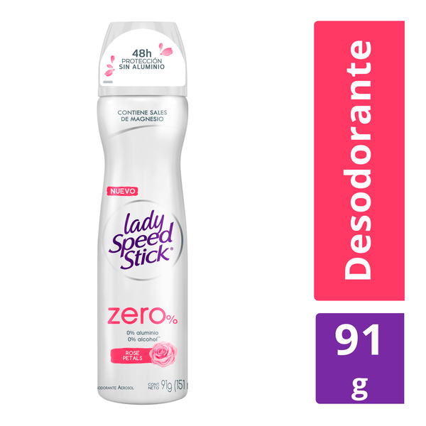 Aerosol Zero Petal Fresh 91 G