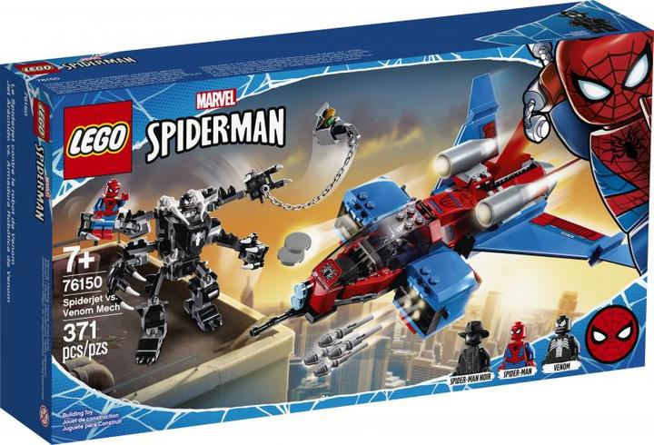 Jet Arácnido Vs. Armadura Robótica De Venom 1 Pz