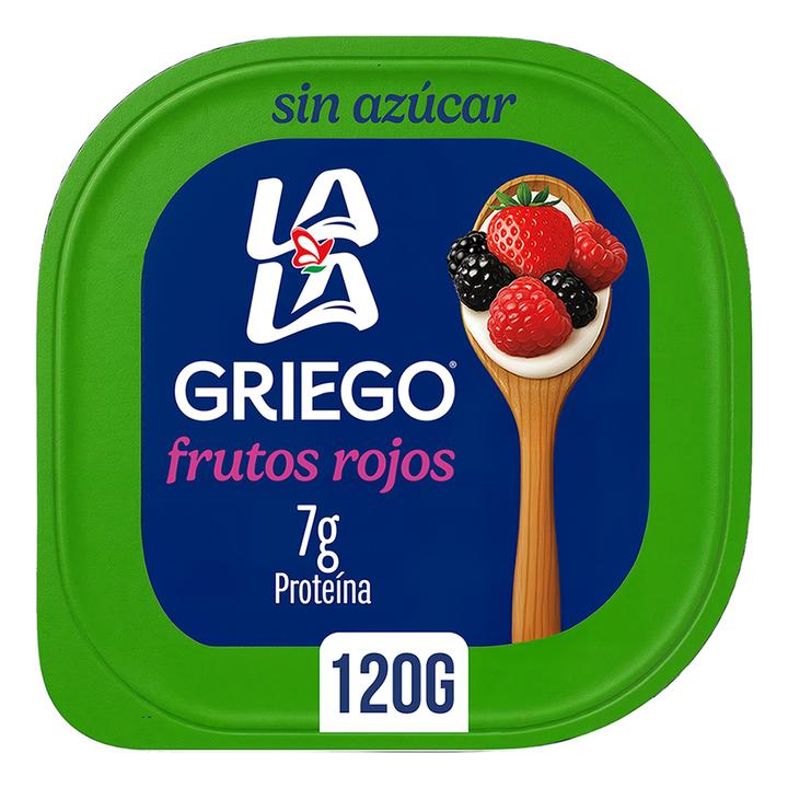 Lala Yogurt Griego Zero Frutos Rojos 120 G