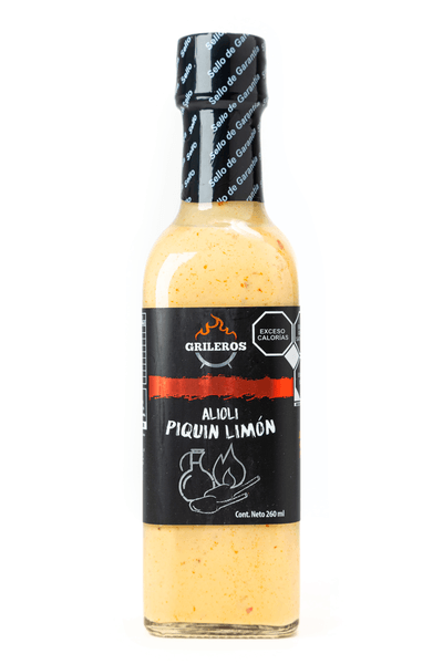 Grileros Salsa Alioli Piquín Limón 260 Ml