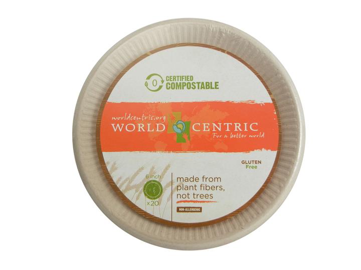 Platos Compostables #6 Redondos 20 Pz
