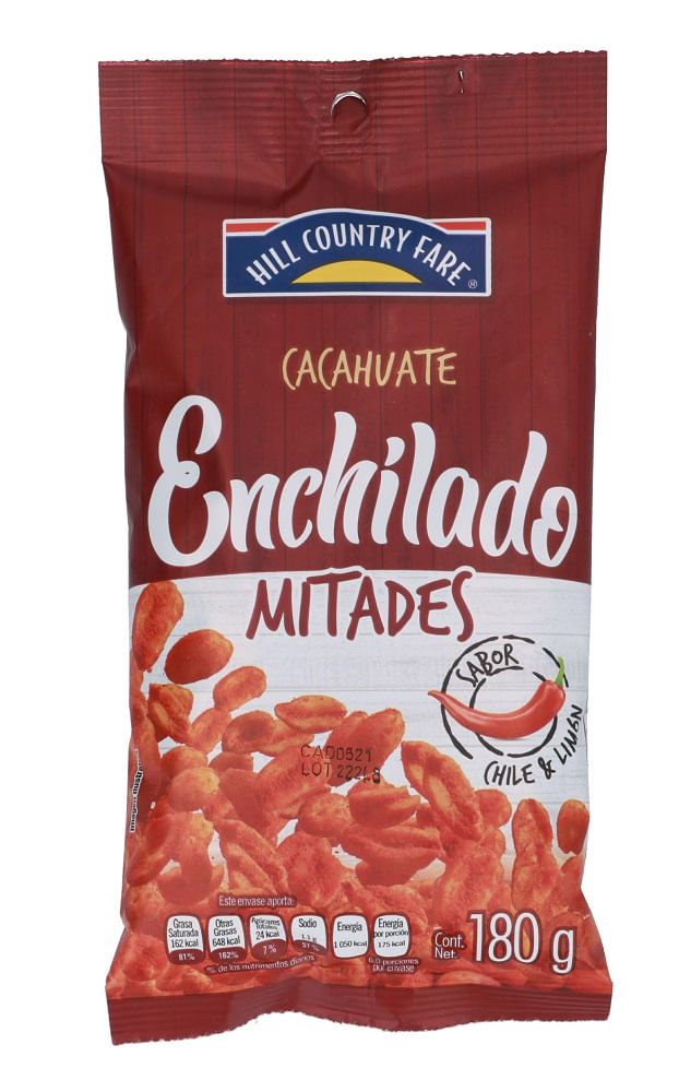 Hcf Cacahuate Enchilado Mitades 180 G