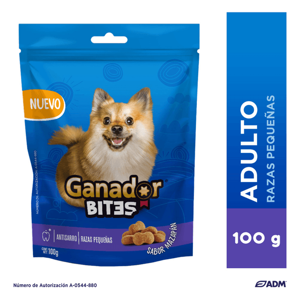 Ganador Premio Para Perros Bites Mazapán 100 G
