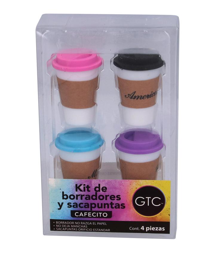 Borrador Sacapuntas Kit Accesorios 1 Pz