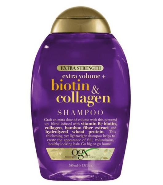 Shampoo Extra Strength Biotin & Collagen 385 Ml