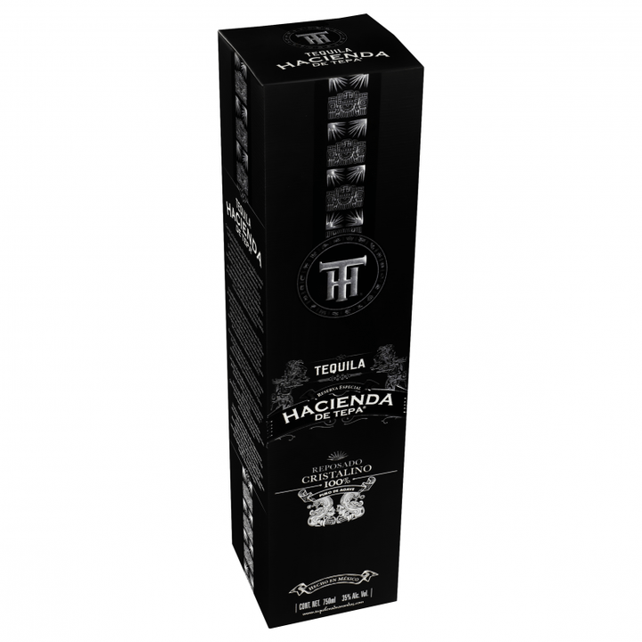 Tequila Cristalino Hacienda De Tepa 750 Ml