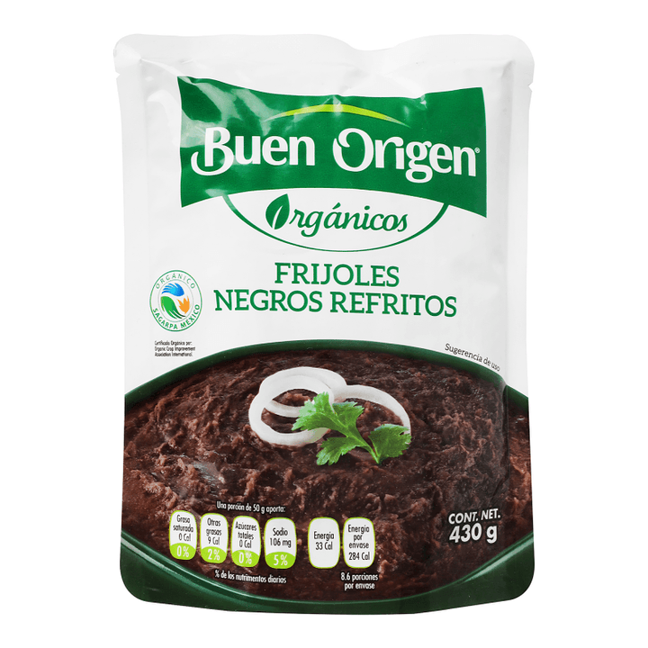 Frijoles Negros Refritos La Costeña Orgánicos 430 G