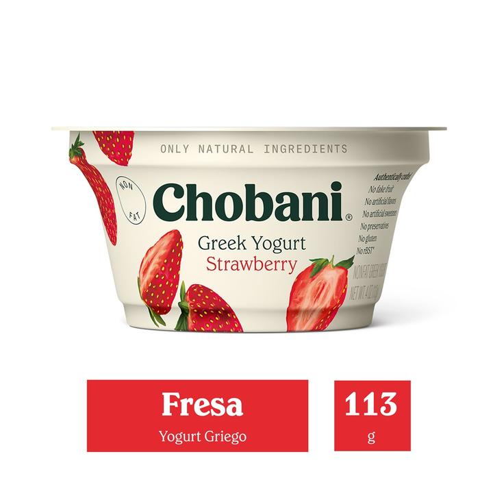 Chobani Yogurt Griego Fresa 113 G