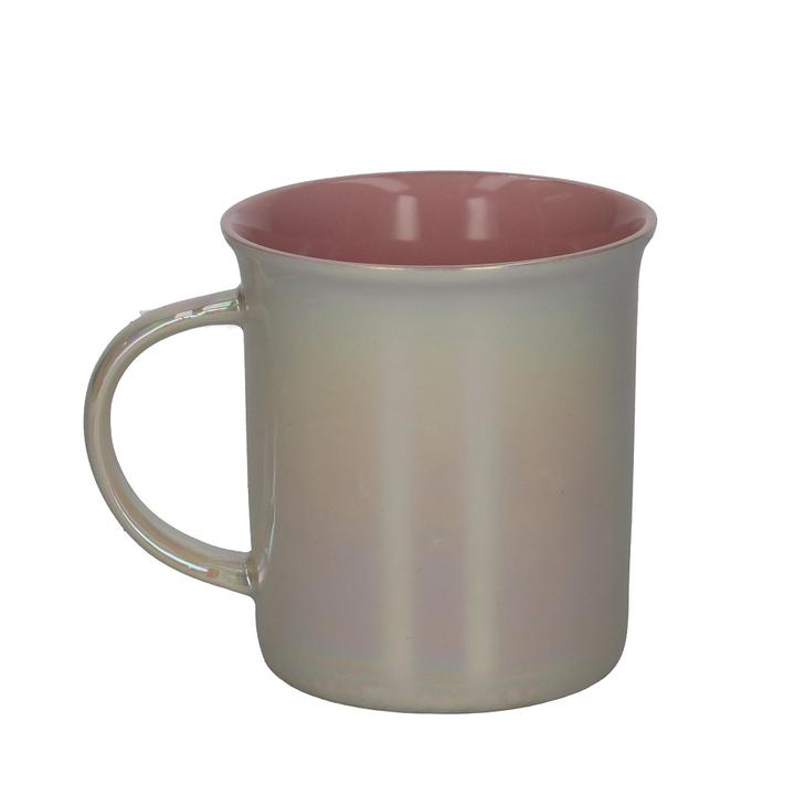 Taza Rosa Dentro 334ml 1 Pz